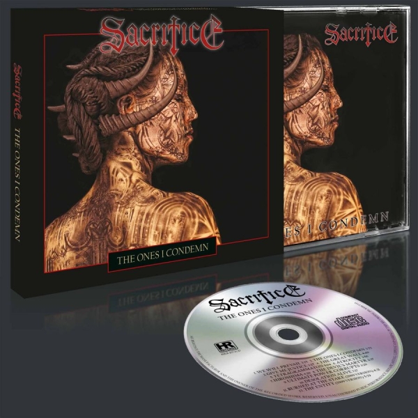 Sacrifice - Ones I Condemn The (Slipcase) in der Gruppe CD / Kommande / Hårdrock bei Bengans Skivbutik AB (5677794)