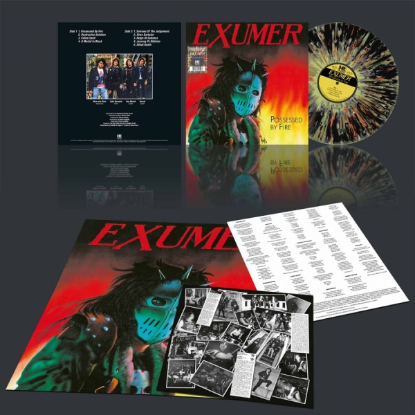 Exumer - Possessed By Fire (Splatter Vinyl L in der Gruppe VINYL / Kommande / Hårdrock bei Bengans Skivbutik AB (5677796)