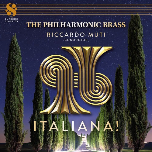 The Philharmonic Brass Riccardo Mu - Italiana! in der Gruppe VINYL / Klassiskt bei Bengans Skivbutik AB (5677922)