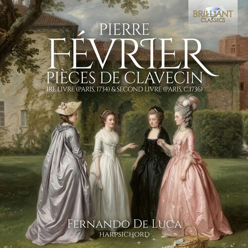 Pierre Fevrier - Pieces De Clavecin, 1Re Livre (Pari in der Gruppe UNSERE TIPPS / Freitagsveröffentlichungen / 2026-09-04 bei Bengans Skivbutik AB (5677935)