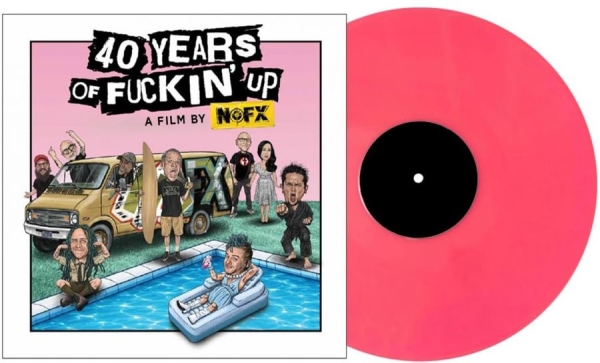 Nofx - 40 Years Of Fuckin' Up Soundtrack ( in der Gruppe VINYL / Kommande / Pop-Rock bei Bengans Skivbutik AB (5677985)