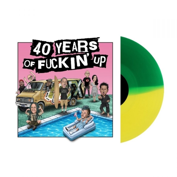 Nofx - 40 Years Of Fuckin' Up Soundtrack ( in der Gruppe VINYL / Kommande / Pop-Rock bei Bengans Skivbutik AB (5677986)