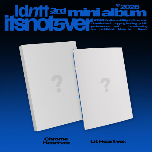idntt - itsnotover (Random Ver.) in der Gruppe CD / Kommande / K-Pop bei Bengans Skivbutik AB (5677992)