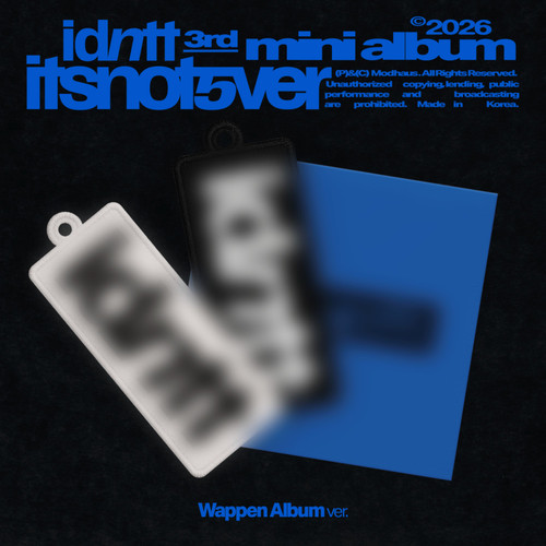 idntt - itsnotover (Wappen Album) in der Gruppe MERCHANDISE / Merch+Code / Kommande / K-Pop bei Bengans Skivbutik AB (5677994)