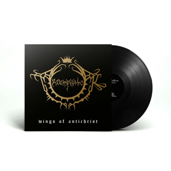 Triumphator - Wings Of Antichrist (Black Vinyl Lp in der Gruppe VINYL / Kommande / Hårdrock bei Bengans Skivbutik AB (5678109)