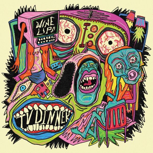 Wine Lips - Tv Dinner in der Gruppe VINYL / Kommande / Pop-Rock bei Bengans Skivbutik AB (5678210)
