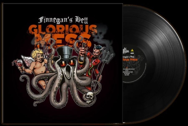 Finnegans Hell - Glorious Mess (Black Vinyl) in der Gruppe VINYL / Kommande / Pop-Rock bei Bengans Skivbutik AB (5678292)