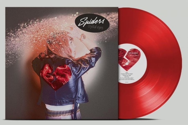 Spiders - Crystal Eyes (Ltd Red Vinyl LP) in der Gruppe VINYL / Kommande / Pop-Rock,Svensk Musik bei Bengans Skivbutik AB (5678340)