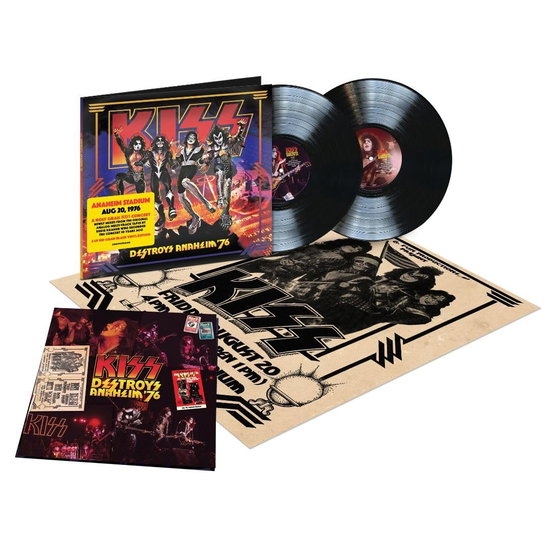 Kiss - Destroys Anaheim 76 (Black 2LP) in der Gruppe VINYL / Bestseller bei Bengans Skivbutik AB (5678362)