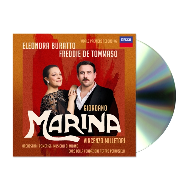 Eleonora Buratto Freddie De Tommas - Giordano: Marina in der Gruppe CD / Kommande / Klassiskt bei Bengans Skivbutik AB (5678364)