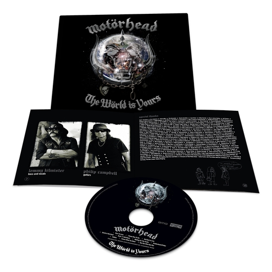 Motörhead - The Wörld Is Yours in der Gruppe CD / Kommande / Hårdrock,Pop-Rock bei Bengans Skivbutik AB (5678403)