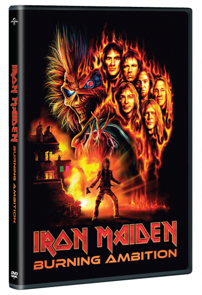 Movie - Iron Maiden: Burning Ambition (DVD) in der Gruppe FILM / Film DVD / / bei Bengans Skivbutik AB (5678443)