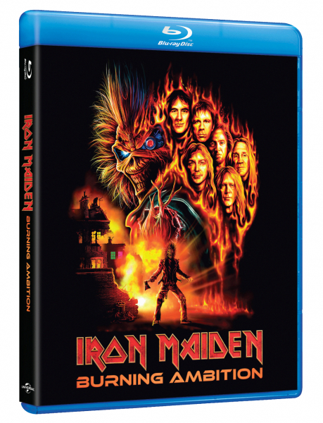 Movie - Iron Maiden: Burning Ambition (Blu-ray) in der Gruppe FILM / Film Blu-ray / / bei Bengans Skivbutik AB (5678444)