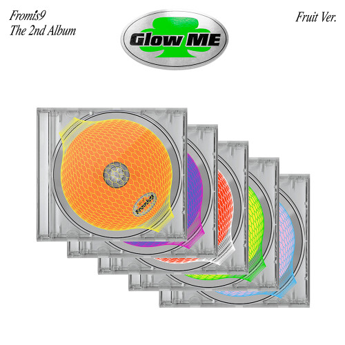 fromis_9 - Glow Me (Fruit Ver.) (Random Ver.) in der Gruppe CD / Kommande / K-Pop bei Bengans Skivbutik AB (5678452)