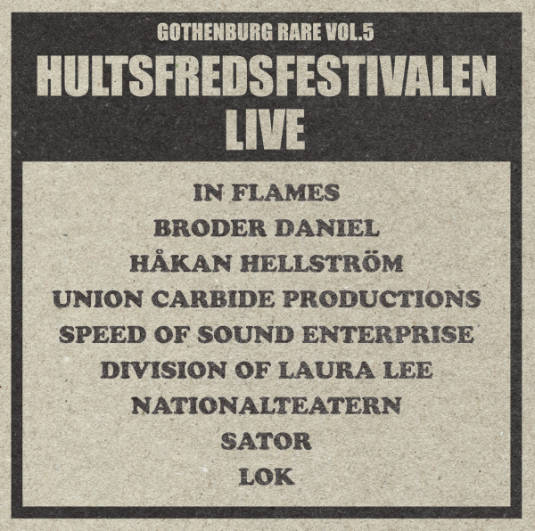 Various - Gothenburg Rare Vol. 5 - Live At Hultsfredsfestivalen in der Gruppe UNSERE TIPPS / Freitagsveröffentlichungen / 2026-08-14 bei Bengans Skivbutik AB (5678455)