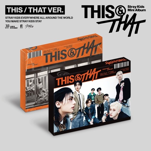 Stray Kids - This & That (Random Ver.) + SW in der Gruppe UNSERE TIPPS / Freitagsveröffentlichungen / 2026-08-21 bei Bengans Skivbutik AB (5678535)