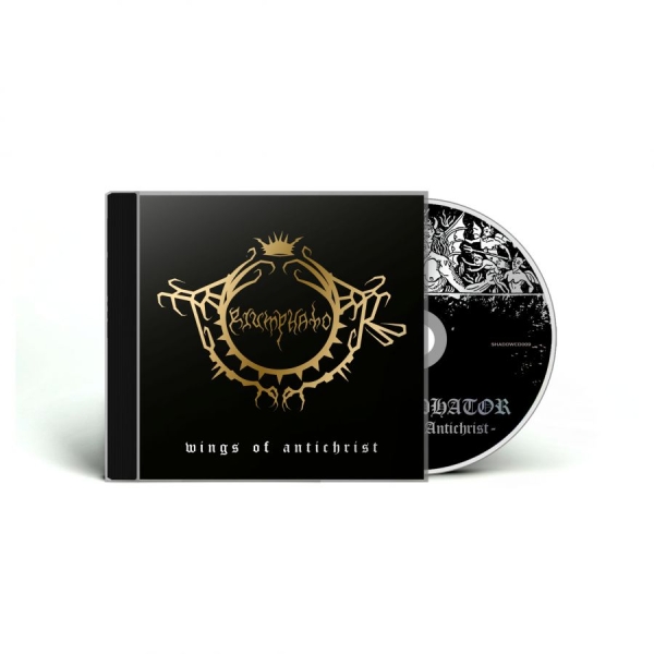 Triumphator - Wings Of Antichrist in der Gruppe CD / Kommande / Hårdrock bei Bengans Skivbutik AB (5678576)