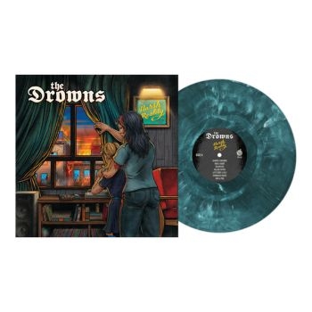 Drowns The - Harsh Reality (Marbled Vinyl Lp) in der Gruppe VINYL / Kommande / Pop-Rock bei Bengans Skivbutik AB (5678612)