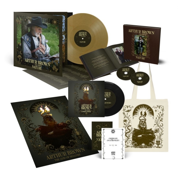 Arthur Brown - Nature (Vinyl, Cd & Merch Bundle) in der Gruppe VINYL / Kommande / Pop-Rock bei Bengans Skivbutik AB (5678708)