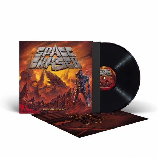 Space Chaser - Razorblade Bay (Black Vinyl Lp) in der Gruppe VINYL / Kommande / Hårdrock bei Bengans Skivbutik AB (5678716)