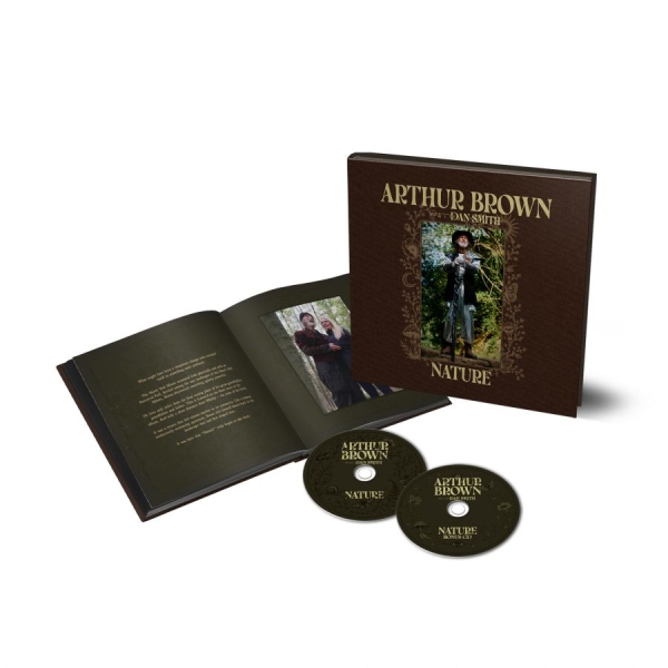 Arthur Brown - Nature (2 Cd Hardcover Book) in der Gruppe CD / Kommande / Pop-Rock bei Bengans Skivbutik AB (5678725)
