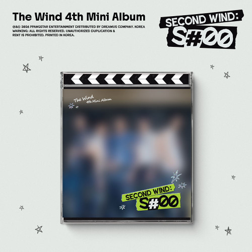 The Wind - Second Wind : S#00 (Jewel Case Ver.) in der Gruppe CD / Kommande / K-Pop bei Bengans Skivbutik AB (5678740)