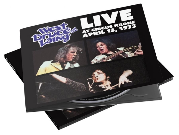 West Bruce & Laing - Live At Circus Krone 1973 (Digipack in der Gruppe CD / Pop-Rock bei Bengans Skivbutik AB (5678932)