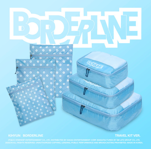 Kihyun (Monsta X) - Borderline (Travel Kit Ver.) in der Gruppe MERCHANDISE / Merch+Code / Kommande / K-Pop bei Bengans Skivbutik AB (5679043)