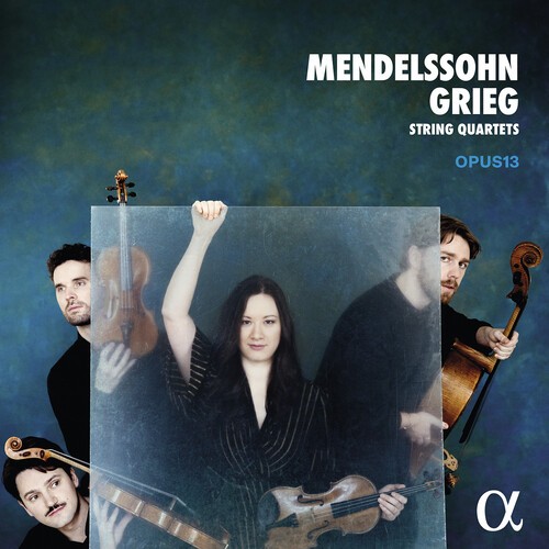 Opus13 - Mendelssohn & Grieg: String Quartet in der Gruppe CD / Klassiskt bei Bengans Skivbutik AB (5679066)