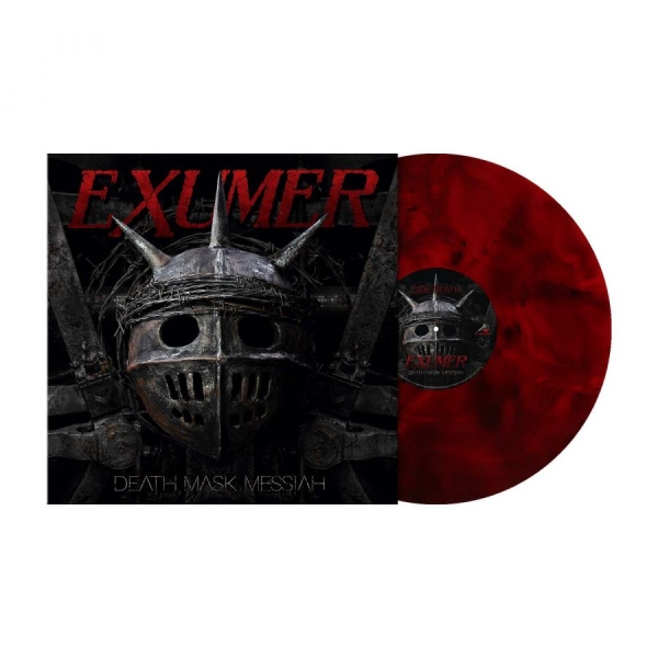 Exumer - Death Mask Messiah (Red/Black Galax in der Gruppe VINYL / Kommande / Hårdrock bei Bengans Skivbutik AB (5679110)