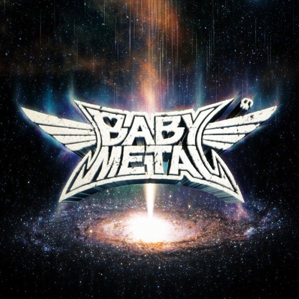 Babymetal - Metal Galaxy (White & Blue Splatter in der Gruppe VINYL / Hårdrock bei Bengans Skivbutik AB (5679144)
