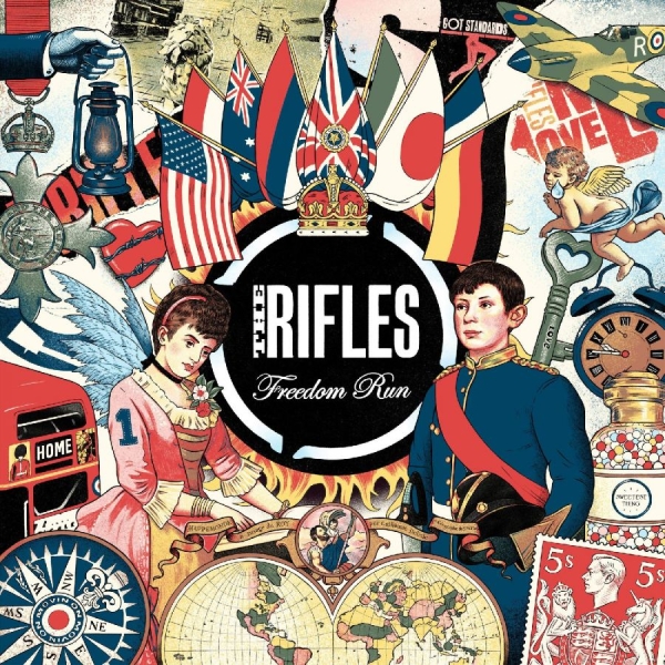 Rifles The - Freedom Run (Dusk Blue Vinyl) in der Gruppe VINYL / Pop-Rock bei Bengans Skivbutik AB (5679149)