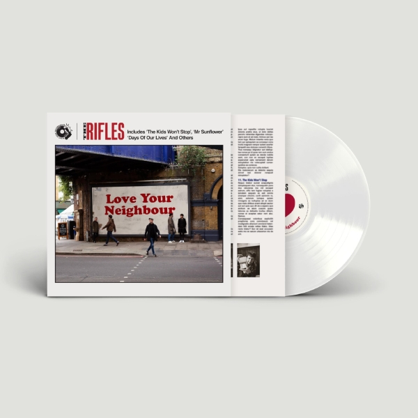 Rifles The - Love Your Neighbour (White Vinyl) in der Gruppe VINYL / Bestseller bei Bengans Skivbutik AB (5679188)