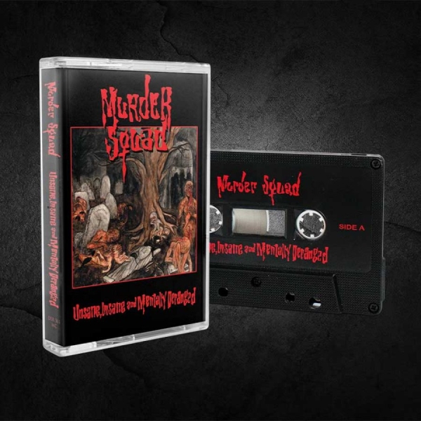 Murder Squad - Unsane, Insane And Mentally Derange in der Gruppe Kommande / Hårdrock bei Bengans Skivbutik AB (5679210)