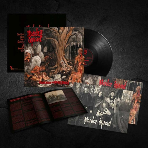 Murder Squad - Unsane, Insane And Mentally Derange in der Gruppe VINYL / Kommande / Hårdrock bei Bengans Skivbutik AB (5679212)