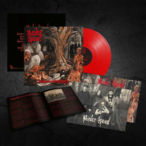Murder Squad - Unsane, Insane And Mentally Derange in der Gruppe VINYL / Kommande / Hårdrock bei Bengans Skivbutik AB (5679213)