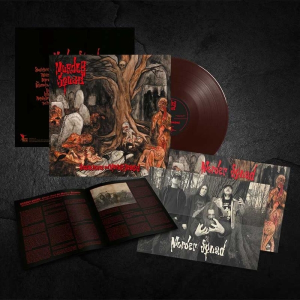 Murder Squad - Unsane, Insane And Mentally Derange in der Gruppe VINYL / Kommande / Hårdrock bei Bengans Skivbutik AB (5679214)