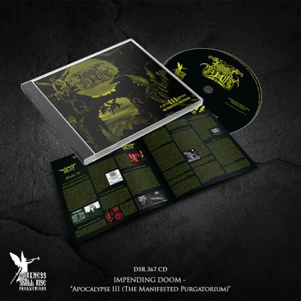 Impending Doom - Apocalypse Iii - The Manifested Pur in der Gruppe CD / Kommande / Hårdrock bei Bengans Skivbutik AB (5679233)