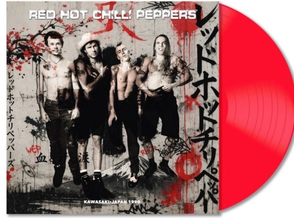 Red Hot Chilli Peppers - Live In Japan 1990 (Red Vinyl Lp) in der Gruppe VINYL / Kommande / Pop-Rock bei Bengans Skivbutik AB (5679244)