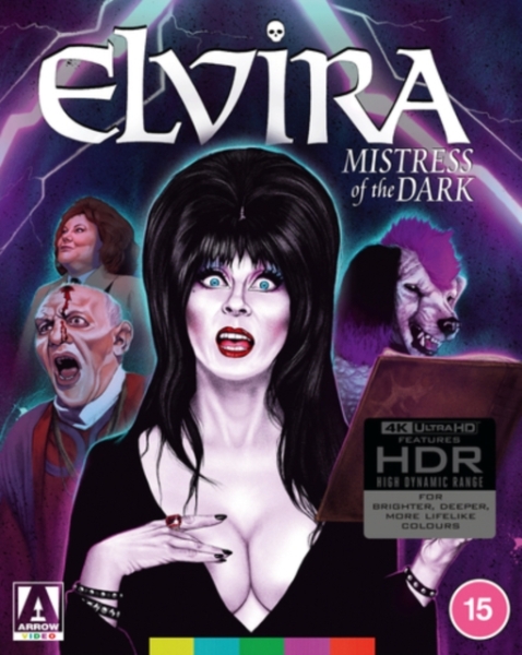 Movie - Elvira - Mistress Of The Dark (Limited Edition) in der Gruppe FILM / Film UHD-4K / Comedy bei Bengans Skivbutik AB (5679285)