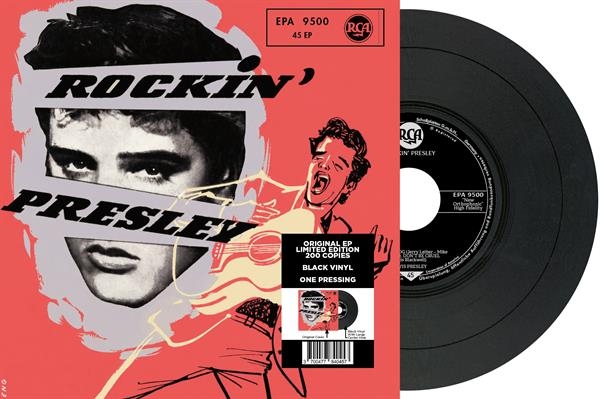 Elvis Presley - Rockin' Presley in der Gruppe VINYL / Kommande / Pop-Rock bei Bengans Skivbutik AB (5679343)