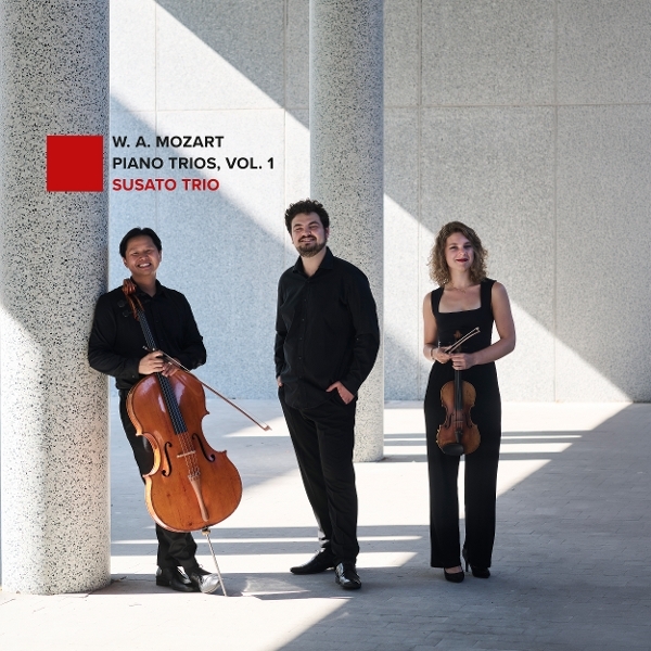 Susato Trio - Mozart - Piano Trios, Vol. 1 in der Gruppe CD / Kommande / Klassiskt bei Bengans Skivbutik AB (5679391)