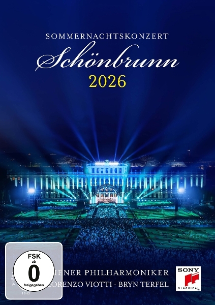 Wiener Philharmoniker & Lorenzo Viotti - Sommernachtskonzert 2026 / Summer Night Concert 2026 in der Gruppe Musik-DVD & Bluray / Importnyheter bei Bengans Skivbutik AB (5679394)