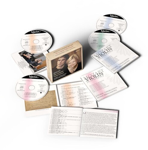 Alina Ibragimova Cédric Tiberghien - Mozart: The Complete Violin Sonatas in der Gruppe CD bei Bengans Skivbutik AB (5679572)