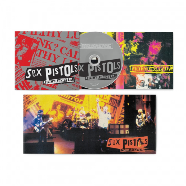 Sex Pistols - Filthy Lucre Live (30Th Anniversary CD) in der Gruppe CD / Kommande / Pop-Rock,Punk bei Bengans Skivbutik AB (5679579)