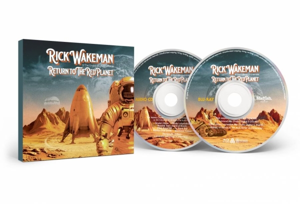Wakeman Rick - Return To The Red Planet (Digipackc in der Gruppe MUSIK / CD+Blu-ray / Kommande / Pop-Rock bei Bengans Skivbutik AB (5679610)