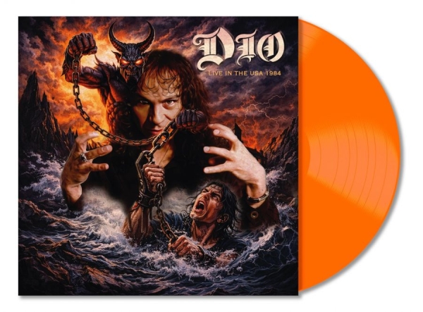 Dio - Live In The Usa 1984 (Orange Vinyl in der Gruppe VINYL / Kommande / Hårdrock bei Bengans Skivbutik AB (5679782)
