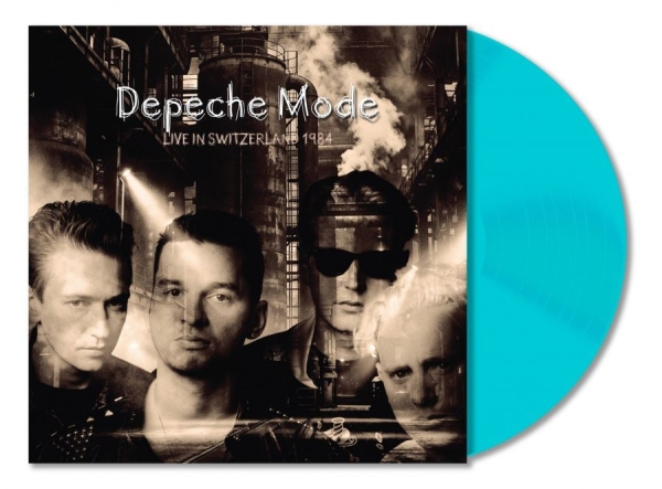 Depeche Mode - Live In Switzerland 1984 (Turquoise in der Gruppe VINYL / Kommande / Pop-Rock bei Bengans Skivbutik AB (5679783)