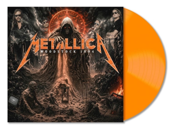 Metallica - Woodstock 1994 (Orange Vinyl Lp) in der Gruppe VINYL / Kommande / Hårdrock bei Bengans Skivbutik AB (5679784)