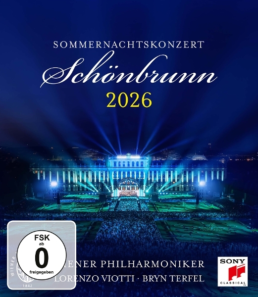 Wiener Philharmoniker & Lorenzo Viotti - Sommernachtskonzert 2026 / Summer Night Concert 2026 in der Gruppe MUSIK / Musik Blu-Ray / Importnyheter / Klassiskt bei Bengans Skivbutik AB (5679810)